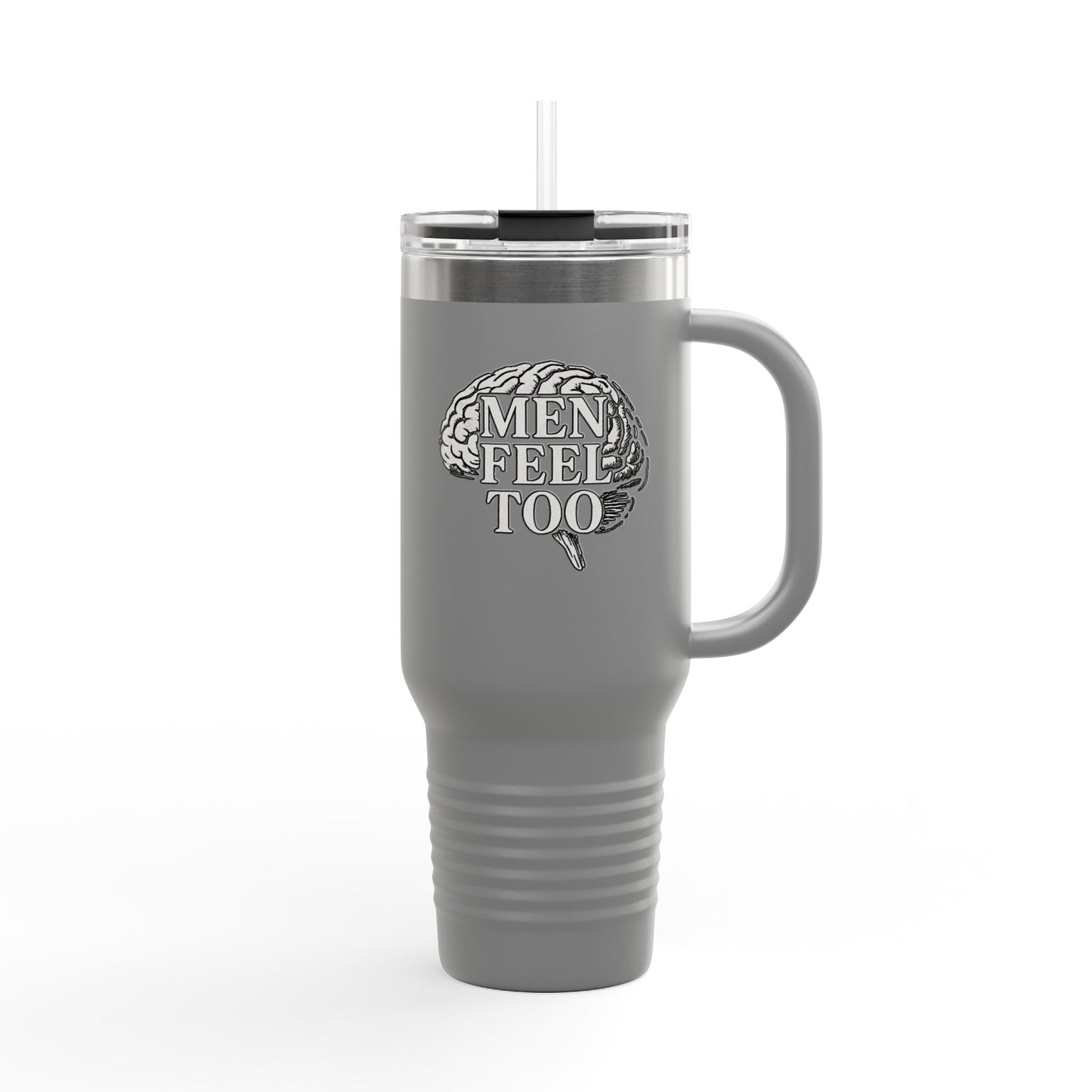 40oz Insulated Travel Mug - Men Feel Too