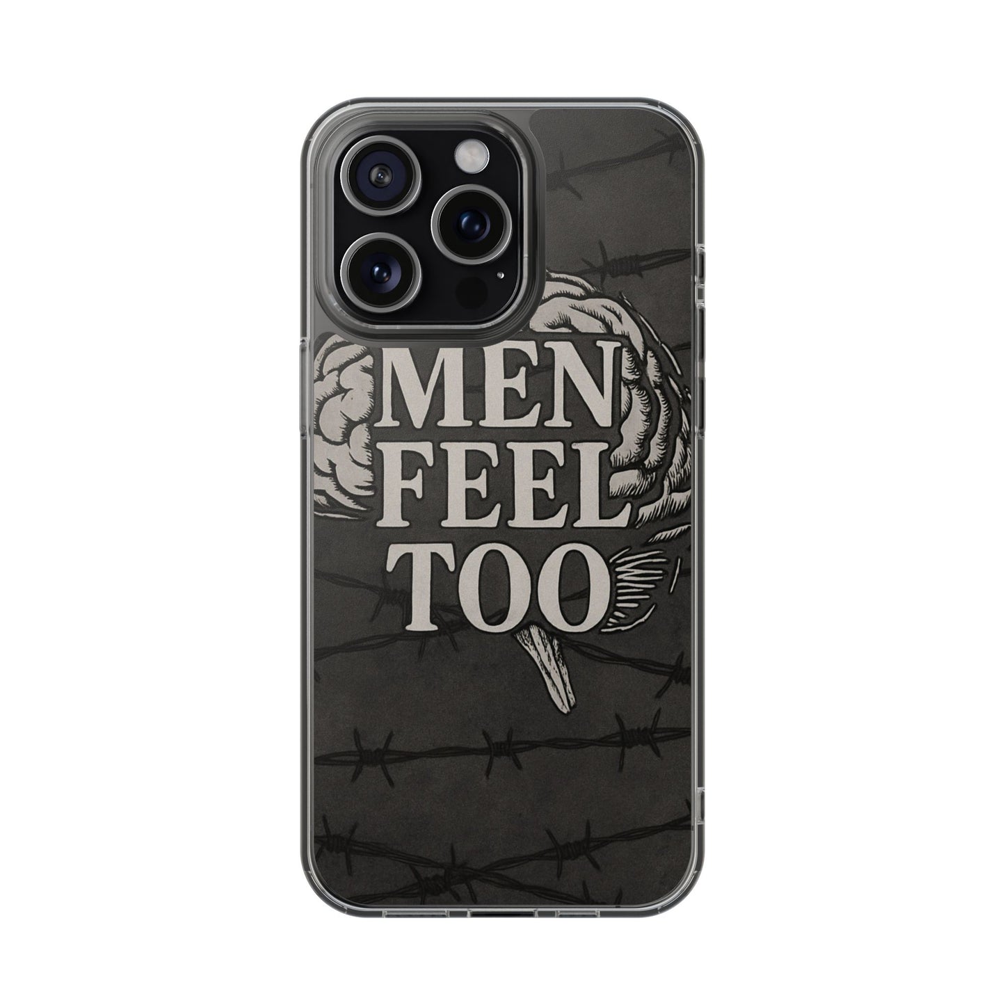 "Men Feel Too" Barbed Wire - Mag Safe