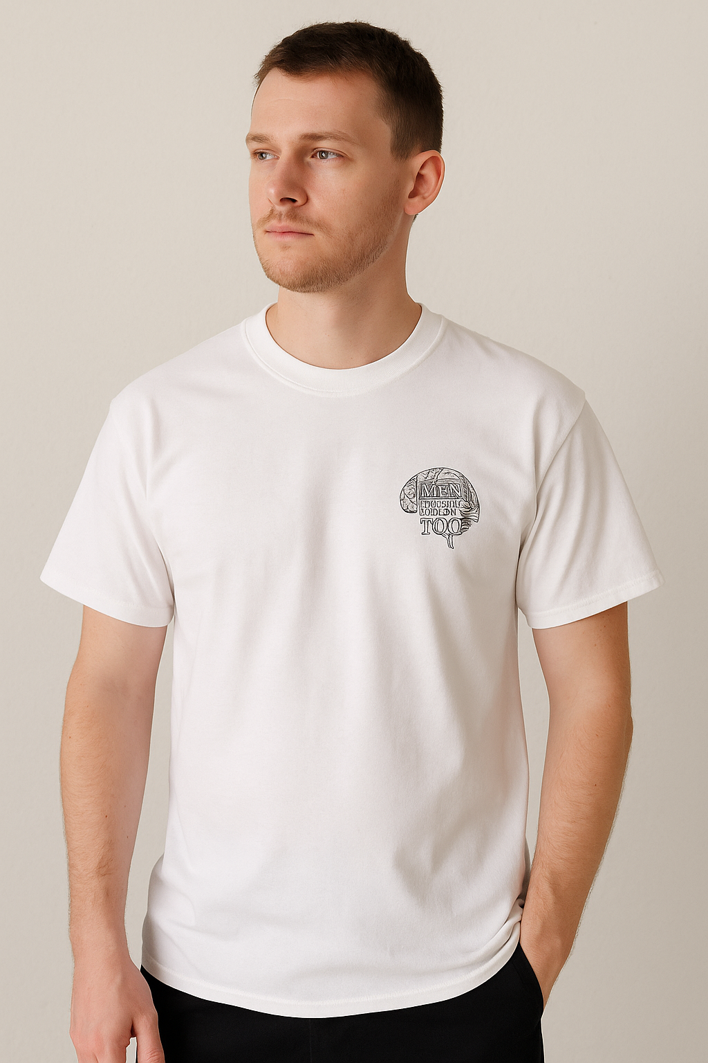 Men Feel Too Tee — Men’s Mental Health Awareness T-Shirt