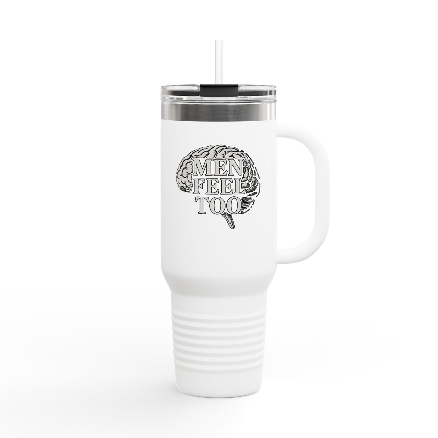 40oz Insulated Travel Mug - Men Feel Too