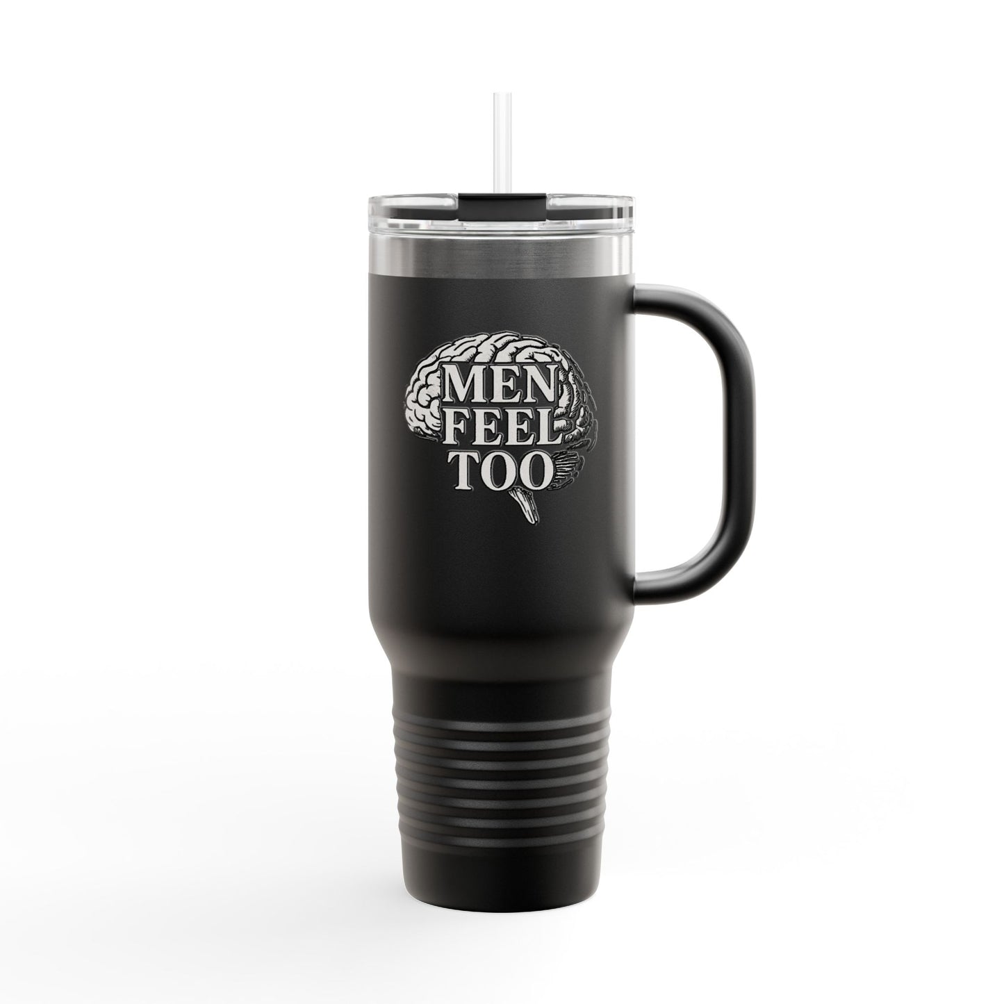 40oz Insulated Travel Mug - Men Feel Too